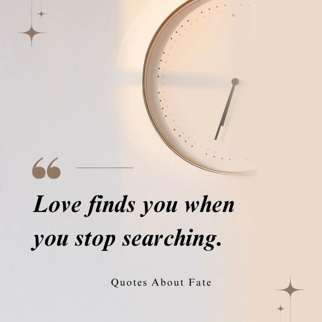 Quotes About Fate