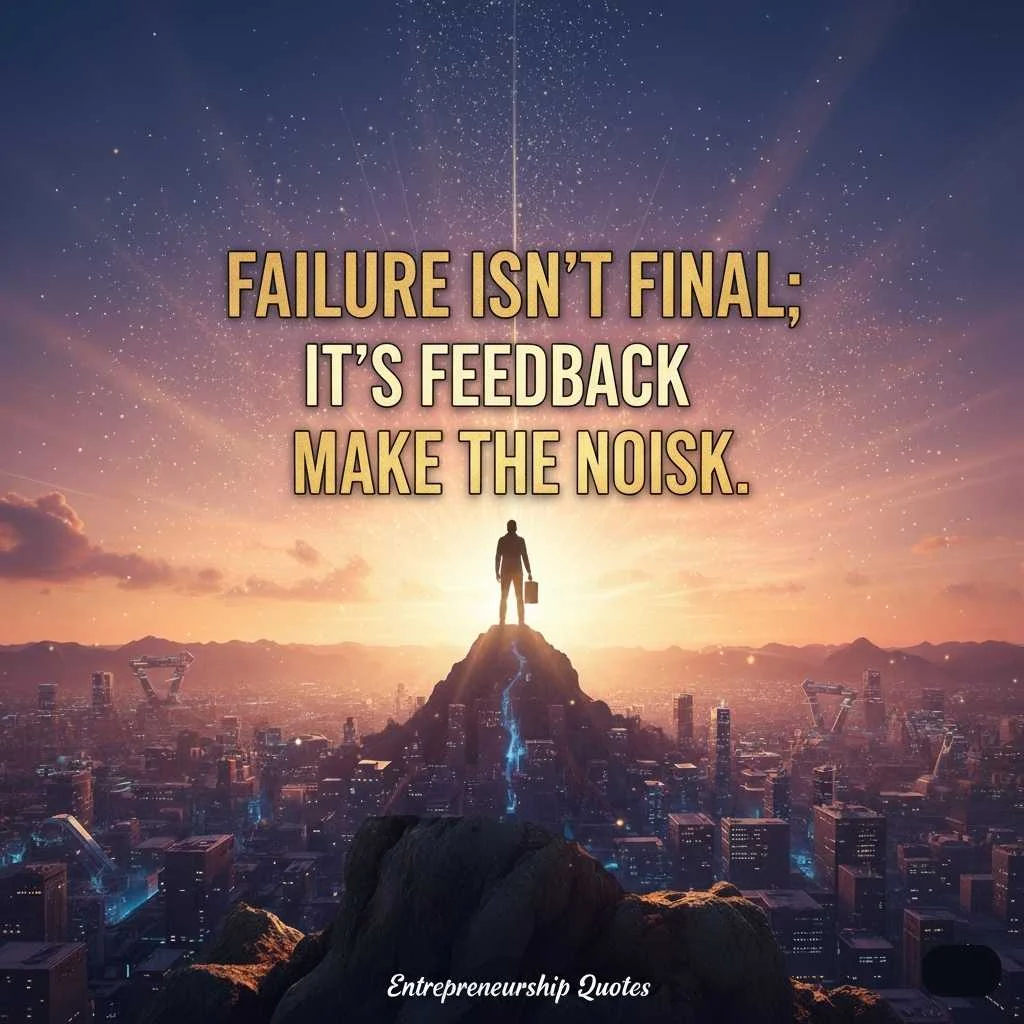 Entrepreneurship Quotes About Success and Failure