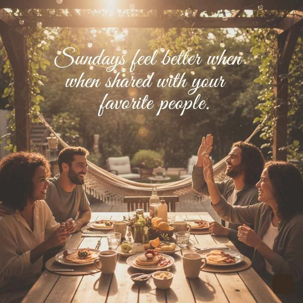 Sunday Quotes for Family & Togetherness