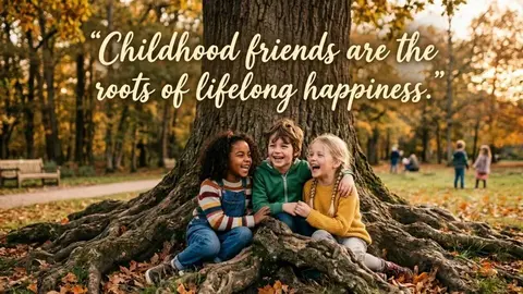 Childhood Friends Quotes in English