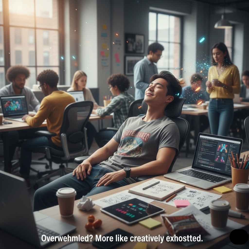 Funny Feeling Overwhelmed Quotes