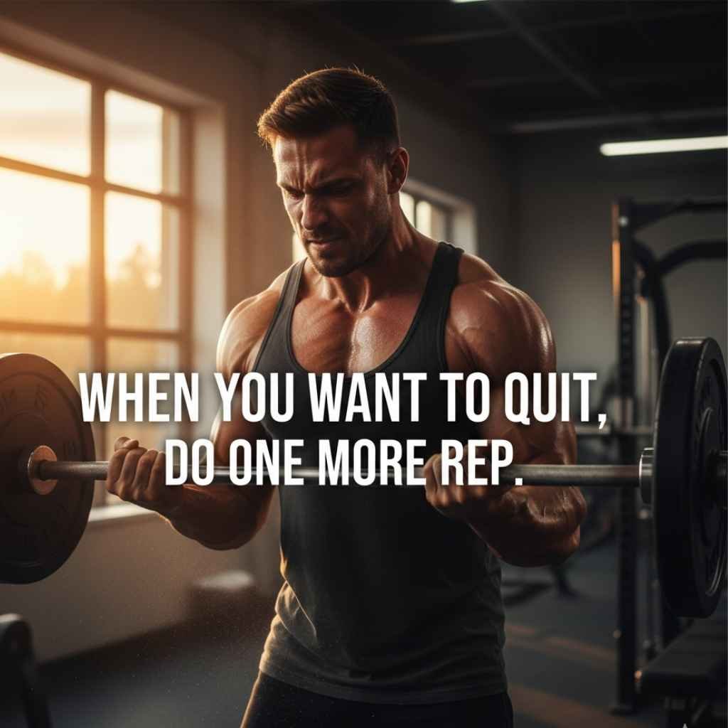 Gym Motivation Quotes for Pushing Through