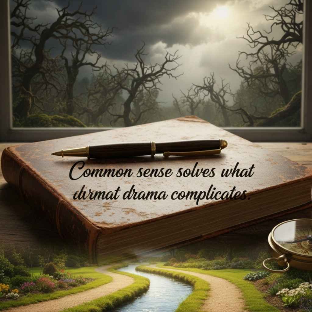 Short Common Sense Quotes