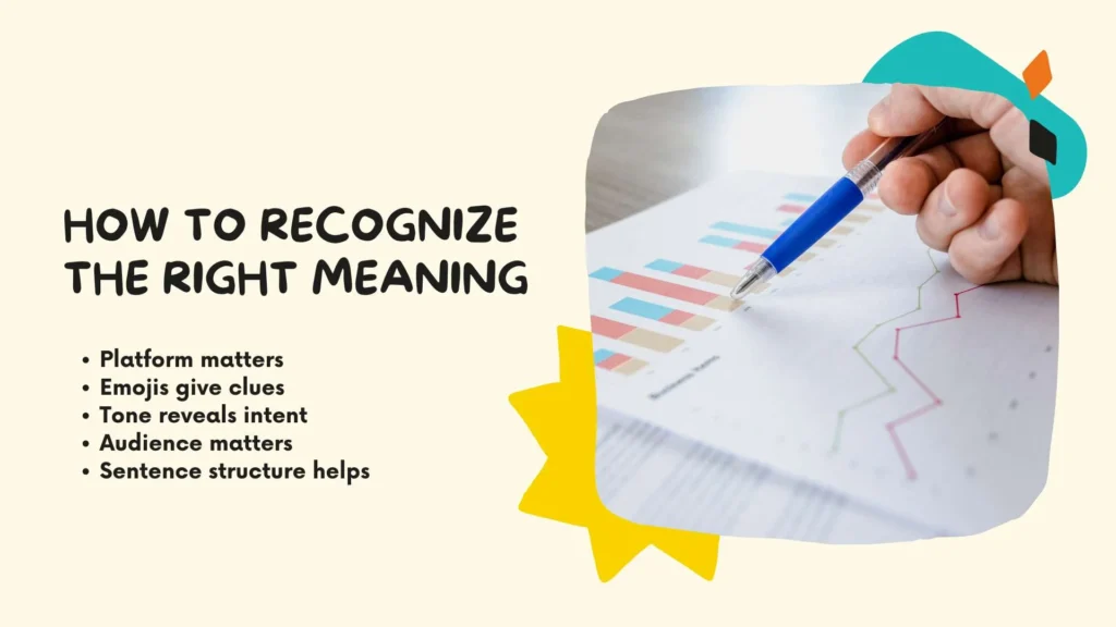 How to Recognize the Right Meaning
