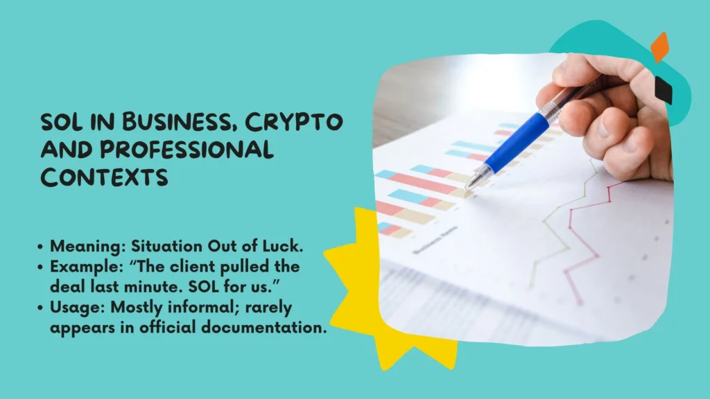 SOL in Business, Crypto and Professional Contexts