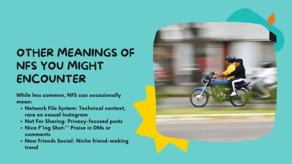 Other Meanings of NFS You Might Encounter