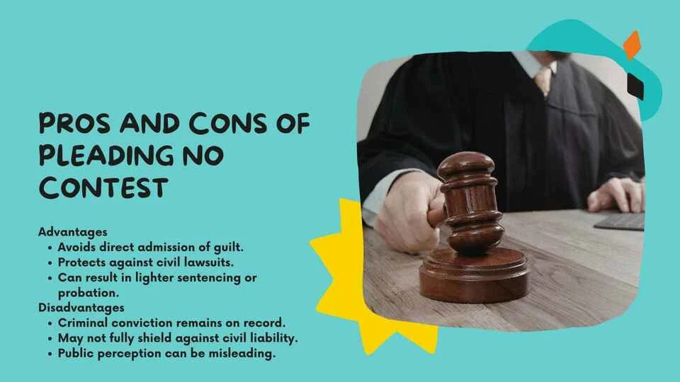 Pros and Cons of Pleading No Contest