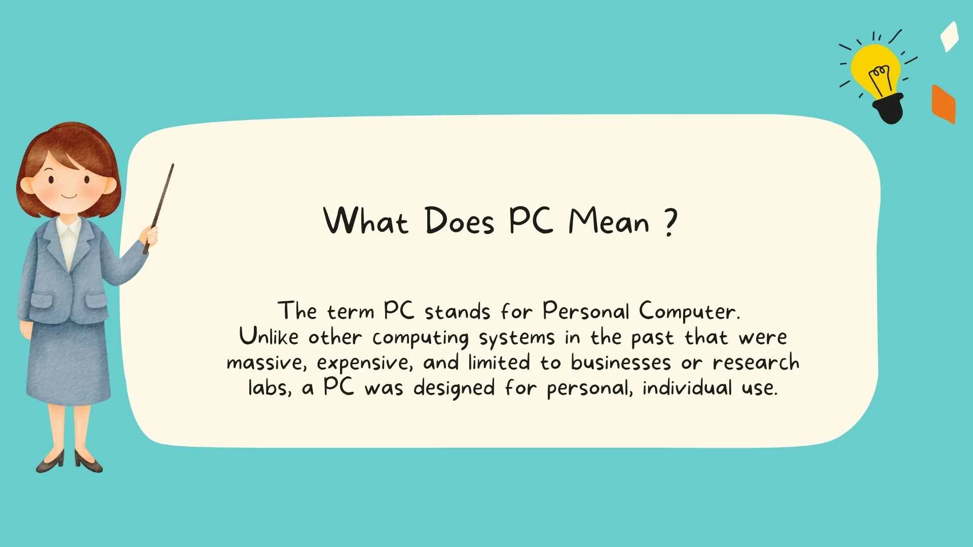 What Does PC Mean