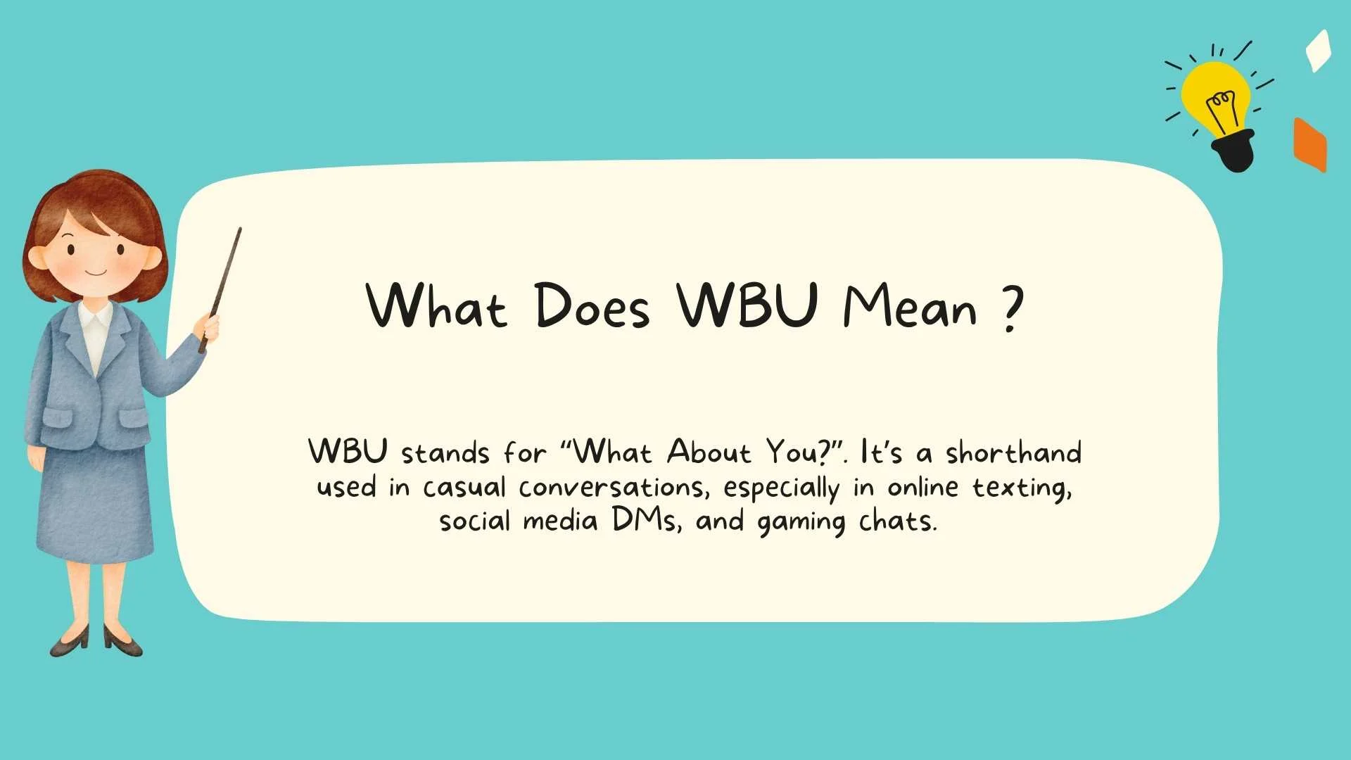 What Does WBU Mean : Full Explanation, Usage and Examples
