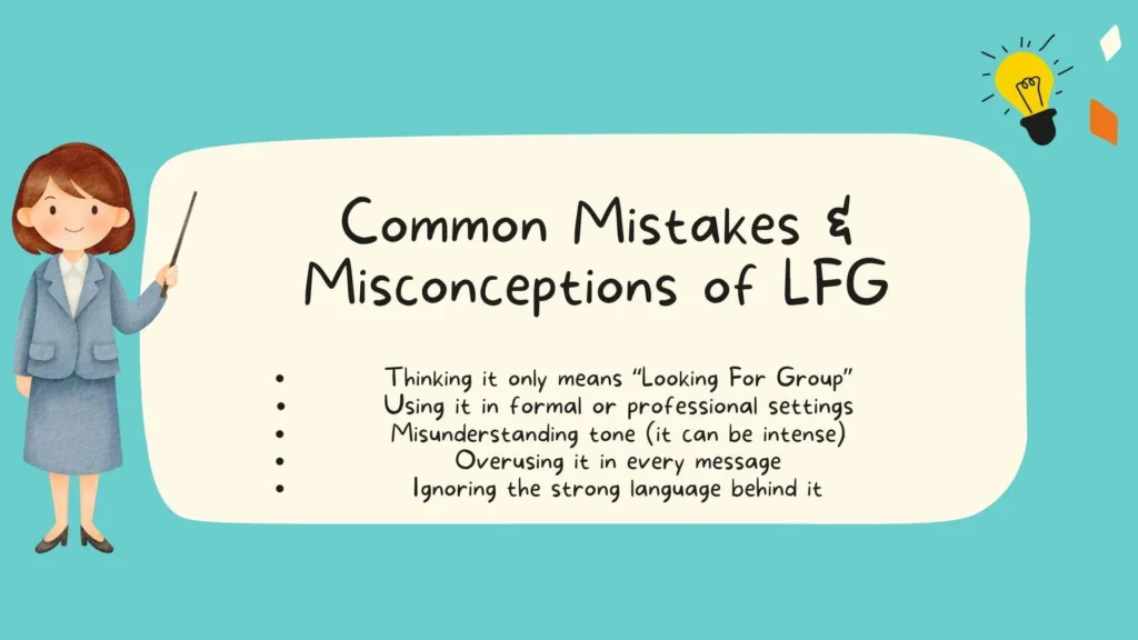 Common Mistakes & Misconceptions of LFG