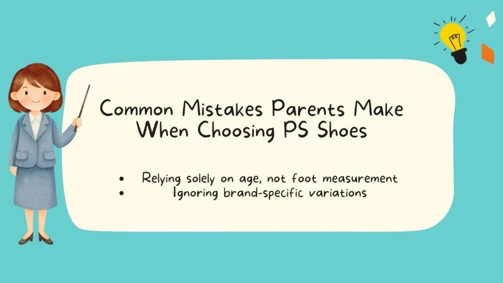 Common Mistakes Parents Make When Choosing PS Shoes