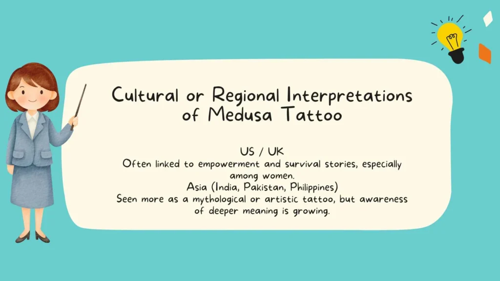 Cultural or Regional Interpretations of Medusa Tattoo