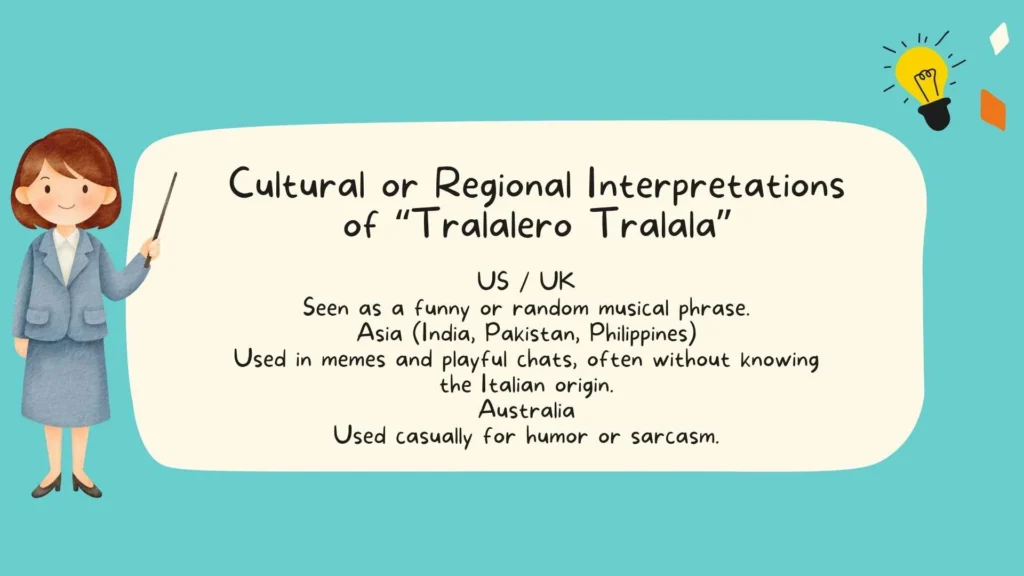Cultural or Regional Interpretations of “Tralalero Tralala”