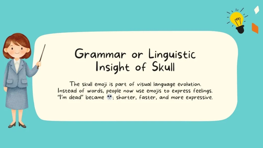 Grammar or Linguistic Insight of Skull
