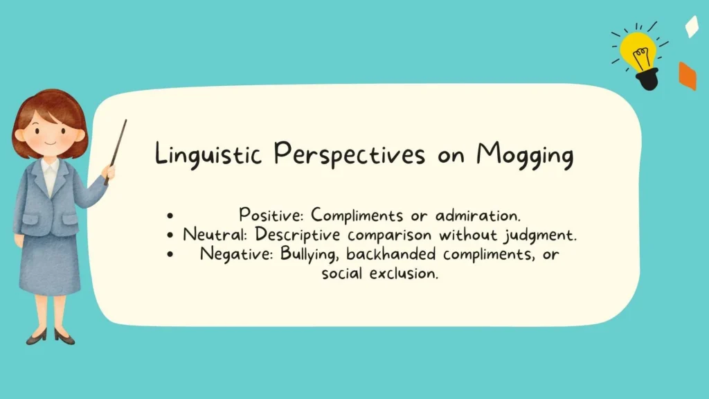 Linguistic Perspectives on Mogging