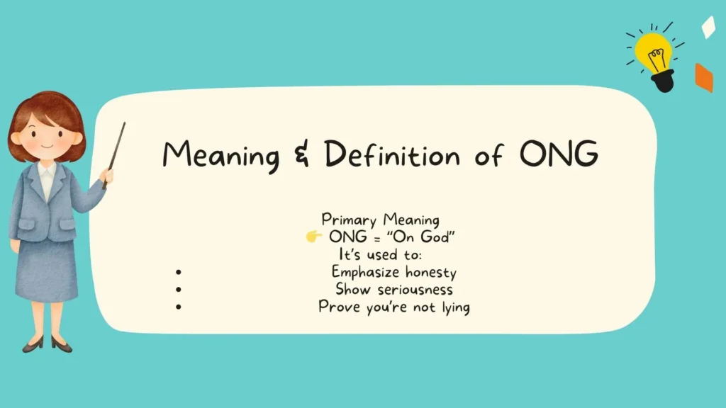 Meaning & Definition of ONG