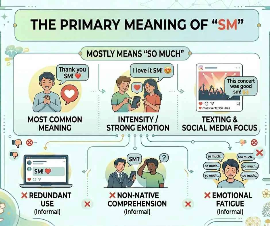 Meaning & Definition of “SM”