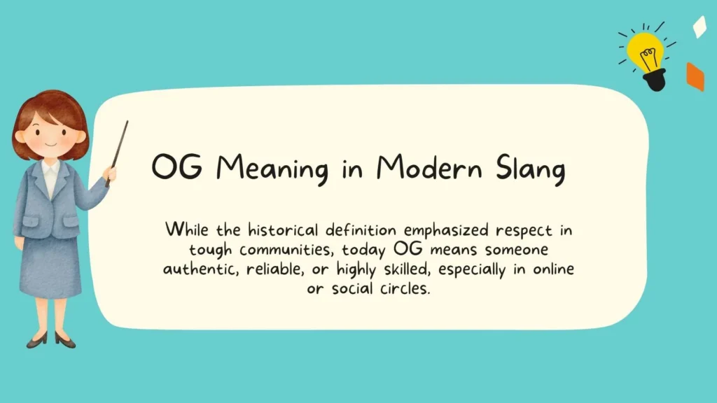 OG Meaning in Modern Slang
