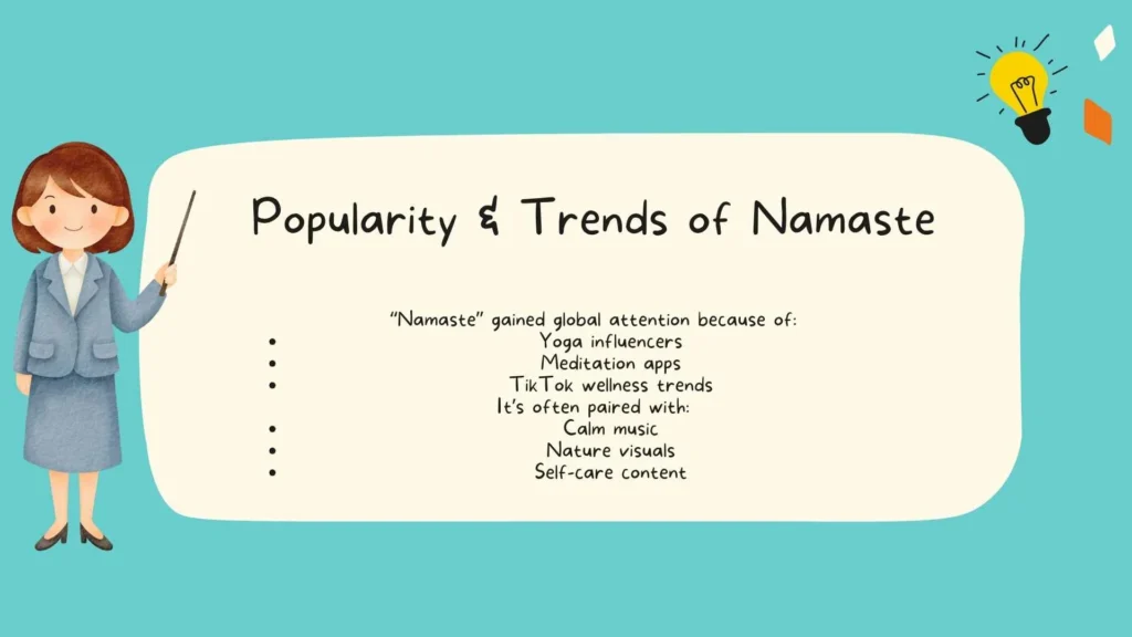Popularity & Trends of Namaste