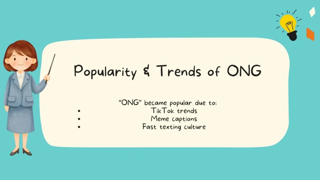 Popularity & Trends of ONG