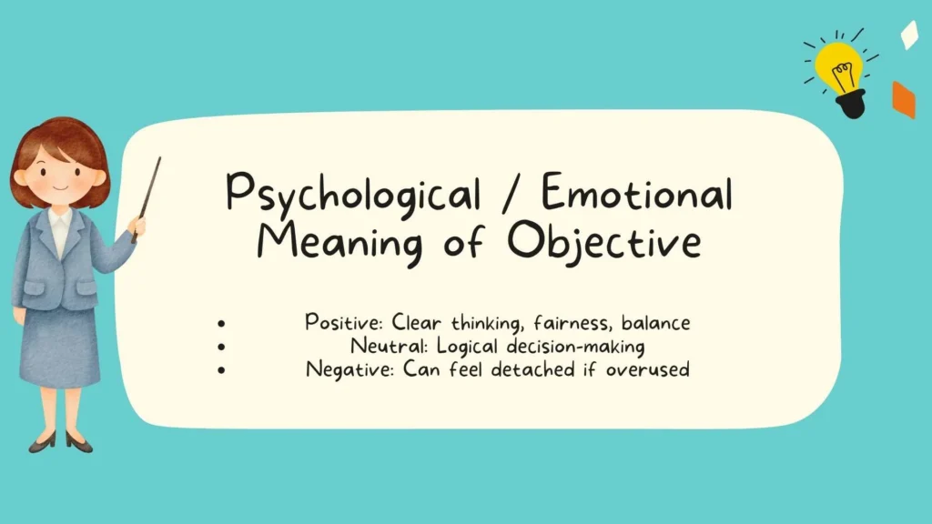 What Does Objective Mean? A Simple Word That Can Change How You Think ...