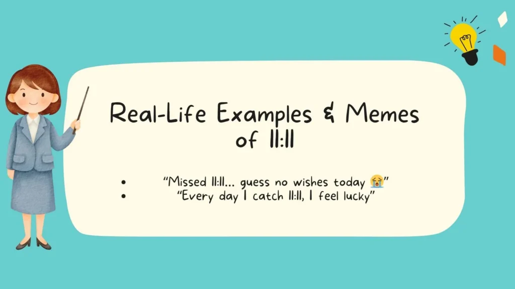 Real-Life Examples & Memes of 11 11