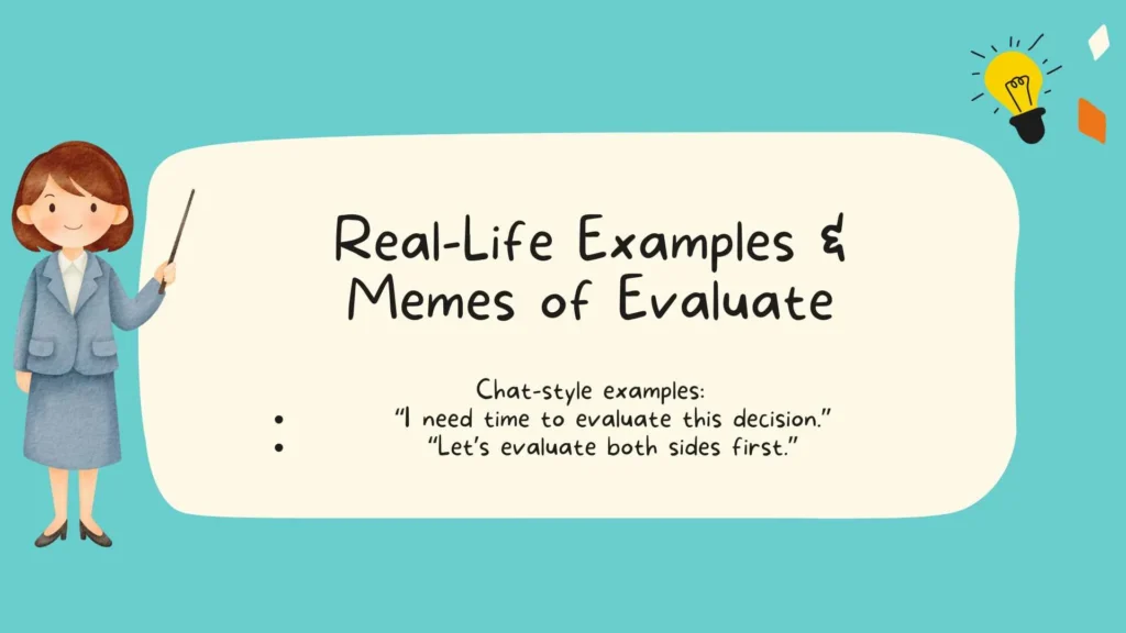 Common Mistakes & Misconceptions of Evaluate