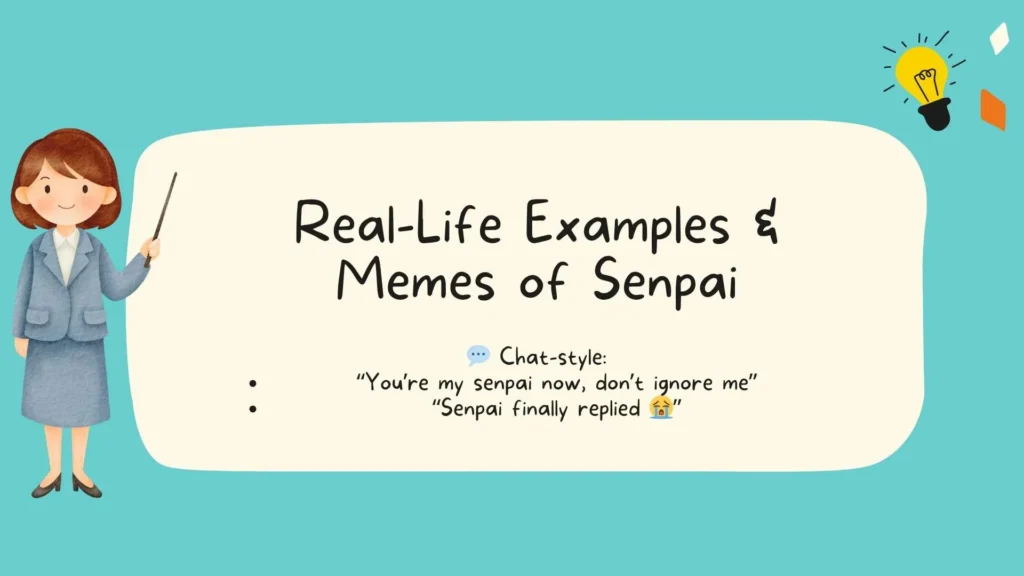 Real-Life Examples & Memes of Senpai