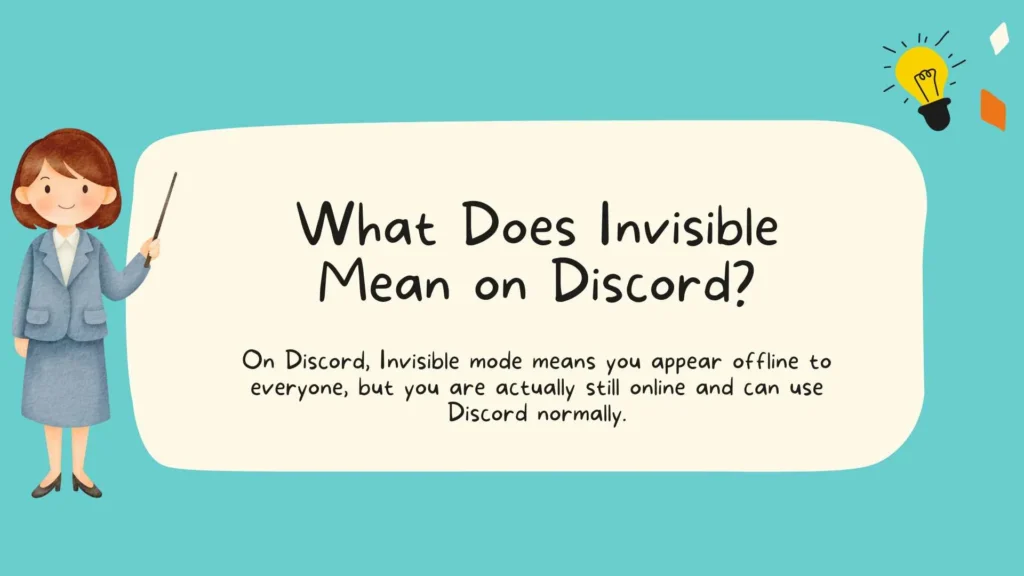 What Does Invisible Mean on Discord?