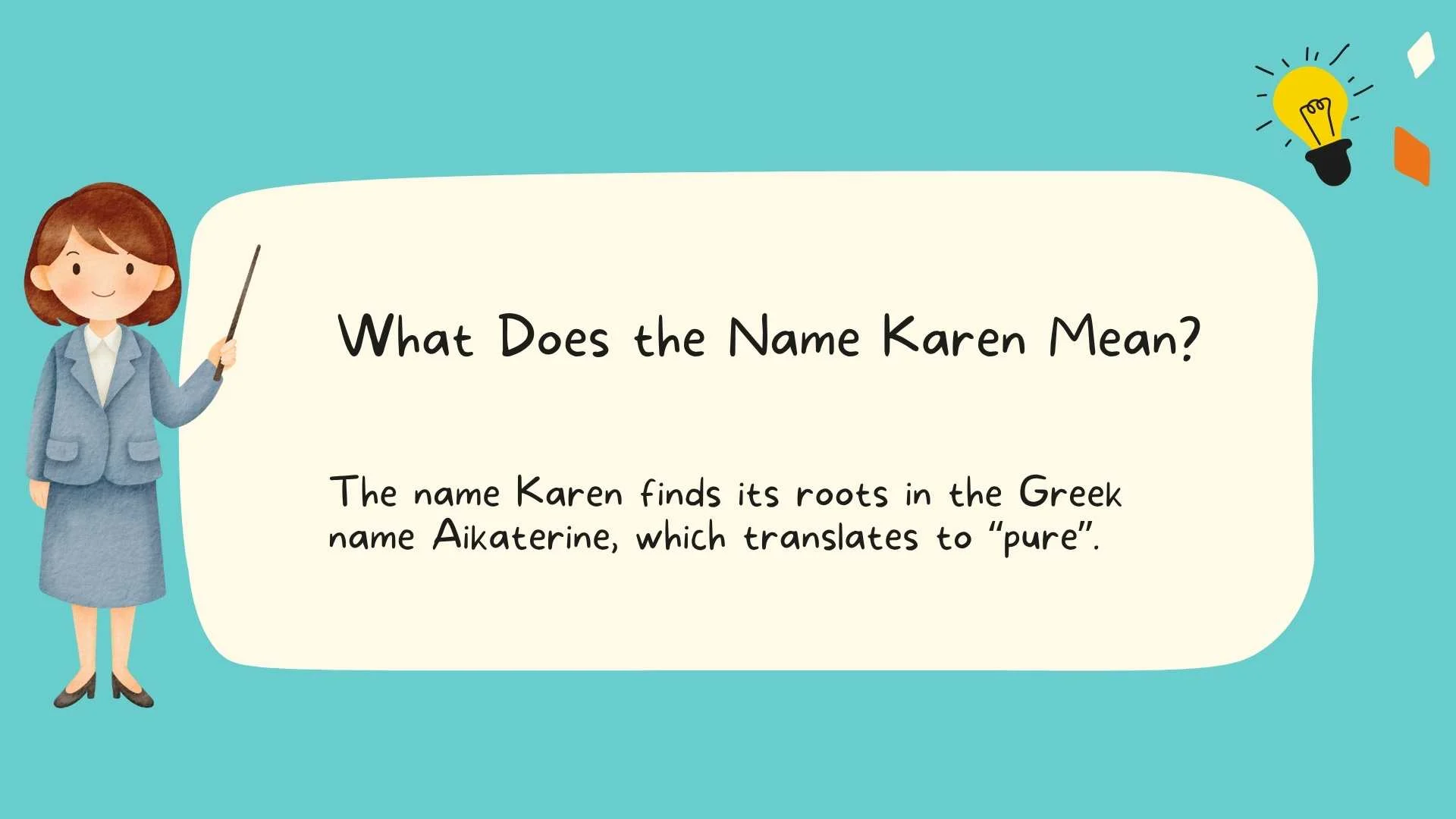 What Does the Name Karen Mean