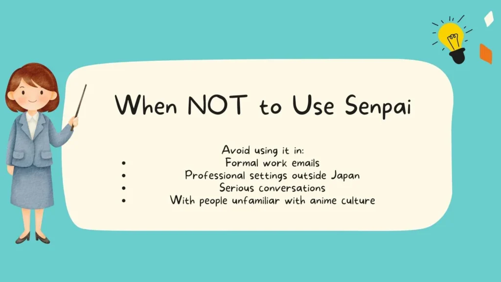 When NOT to Use Senpai